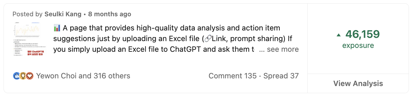 ChatGPT LinkedIn Post